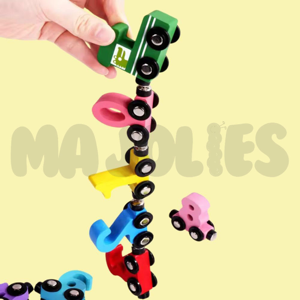 Magnetic Number Train