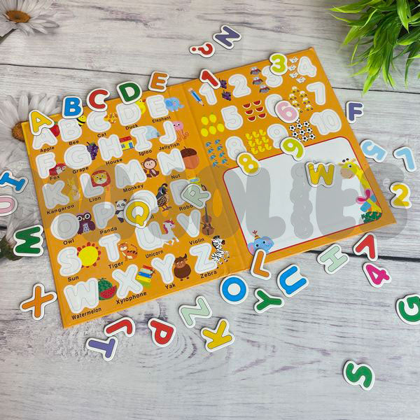 Magnetic Number & Letter Book