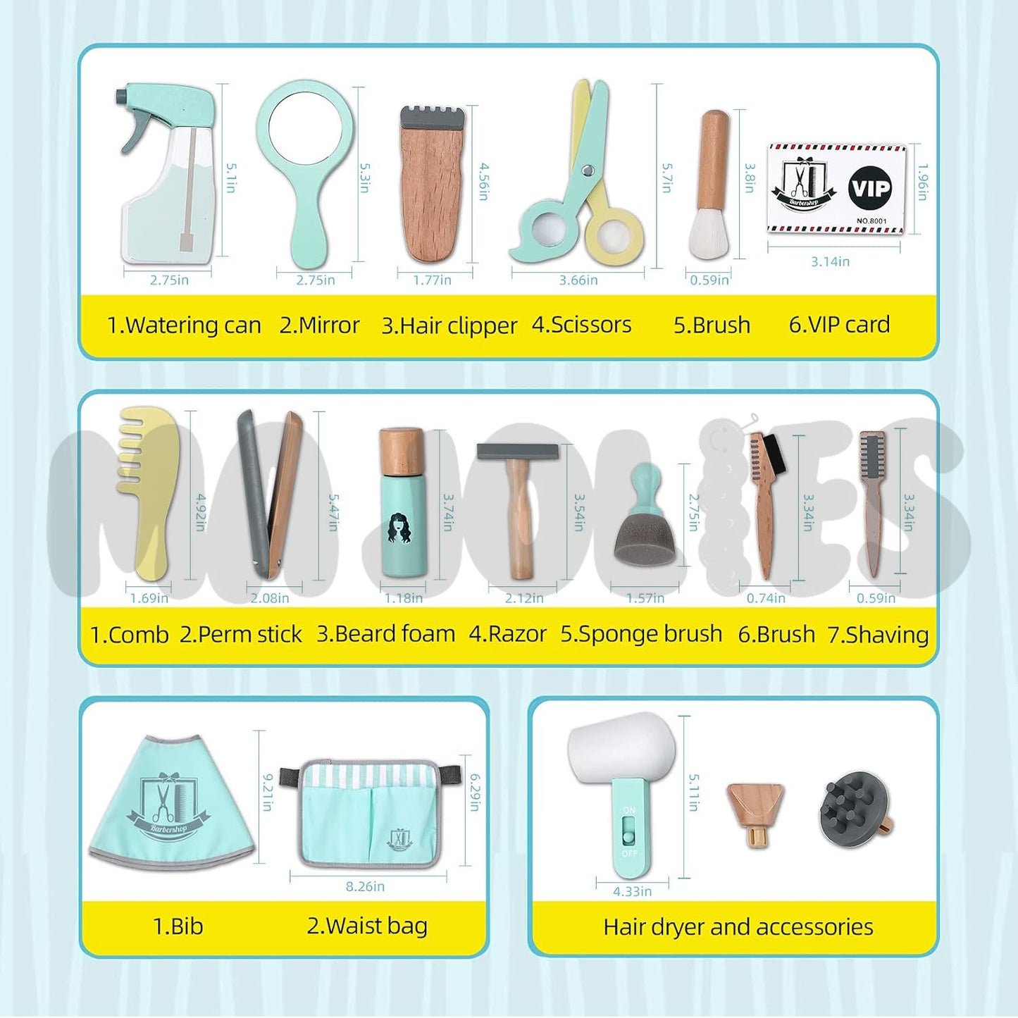 Hair Salon Pretend Playset
