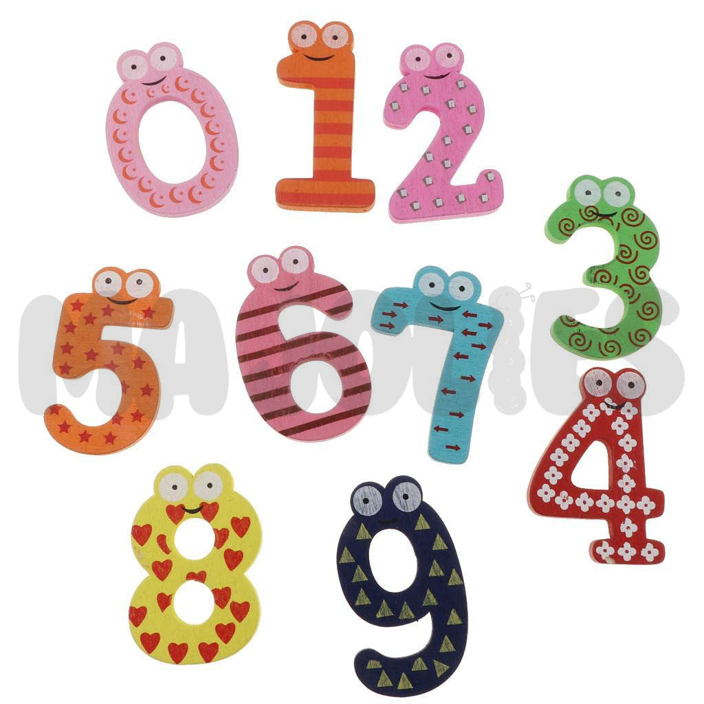 Magnetic Funky Animal Numbers