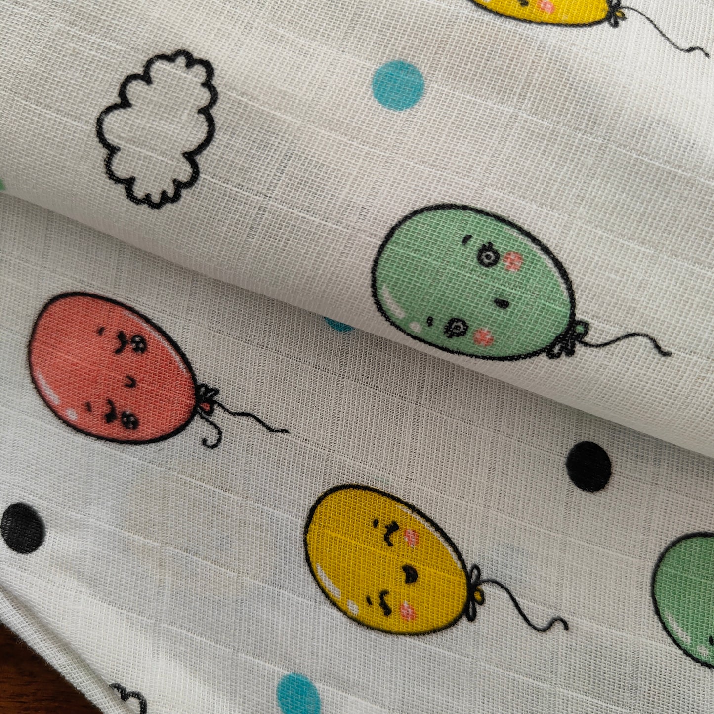 Soft Muslin Zip Frock for Baby Girls (12-24 M) – Breathable Summer Wear with Vibrant Prints