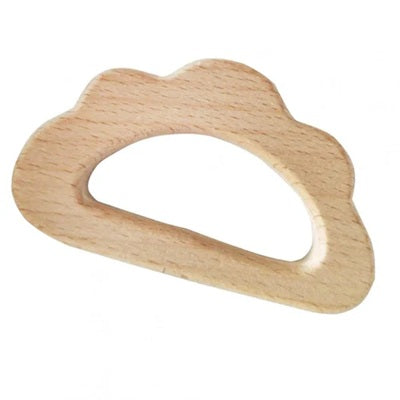 Neemwood Teether - Star/Cloud/Bear/Rabbit/Dove