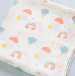 Newborn Gift Set 2: Contains Swaddle, Frock & Caterpillar Toy