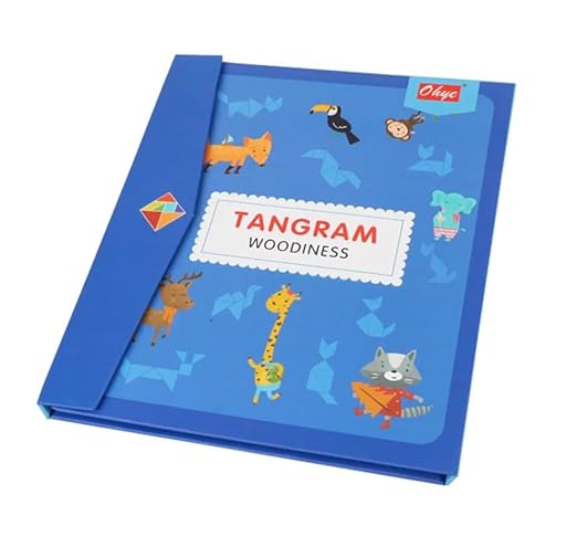 Magnetic Tangram w Patterns Book