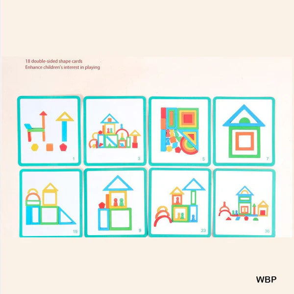 Wooden blocks Puzzle