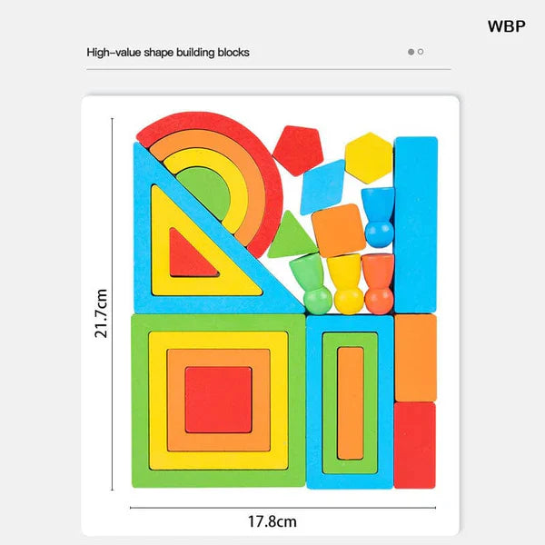 Wooden blocks Puzzle
