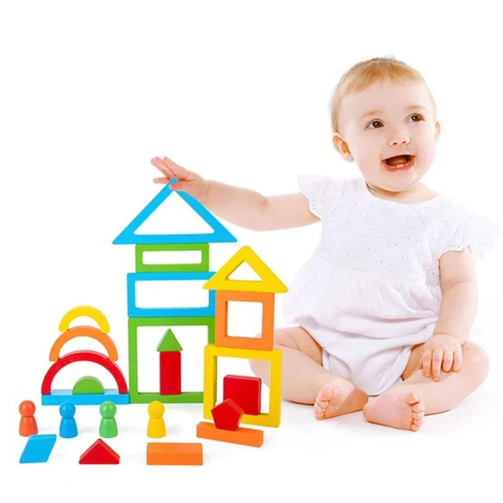 Wooden blocks Puzzle