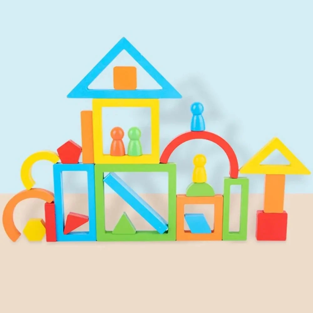 Wooden blocks Puzzle