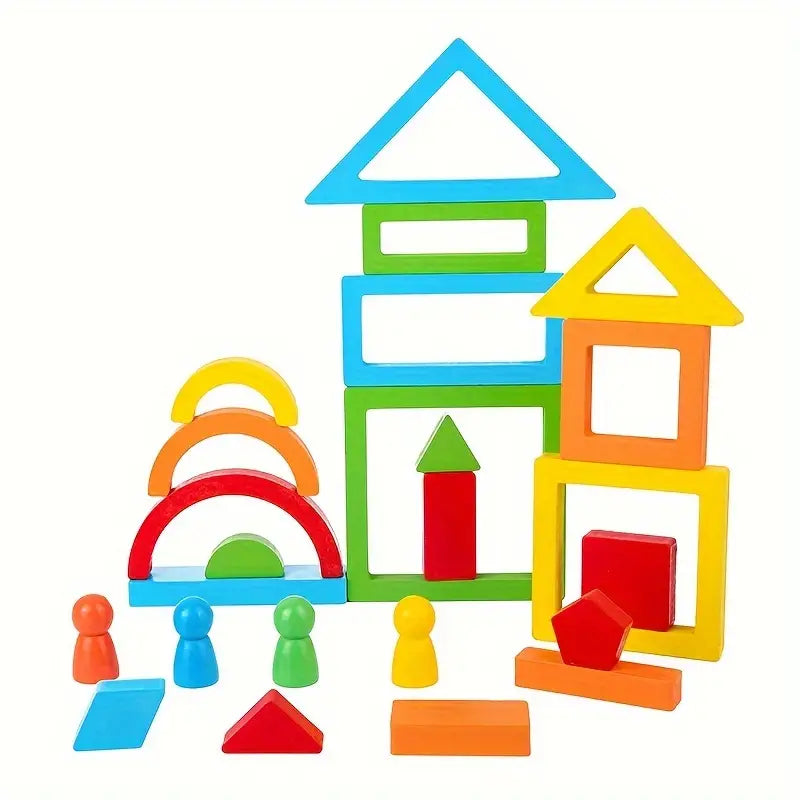 Wooden blocks Puzzle