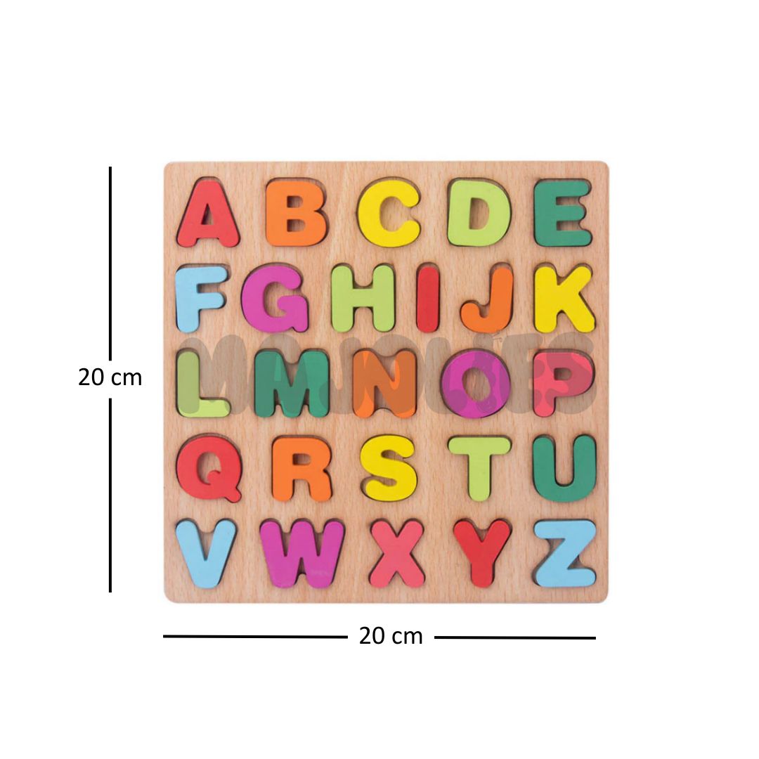 Alphabet Peg Board (Capital Letters)