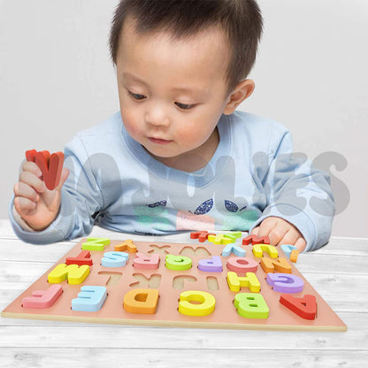 Alphabet Peg Board (Capital Letters)