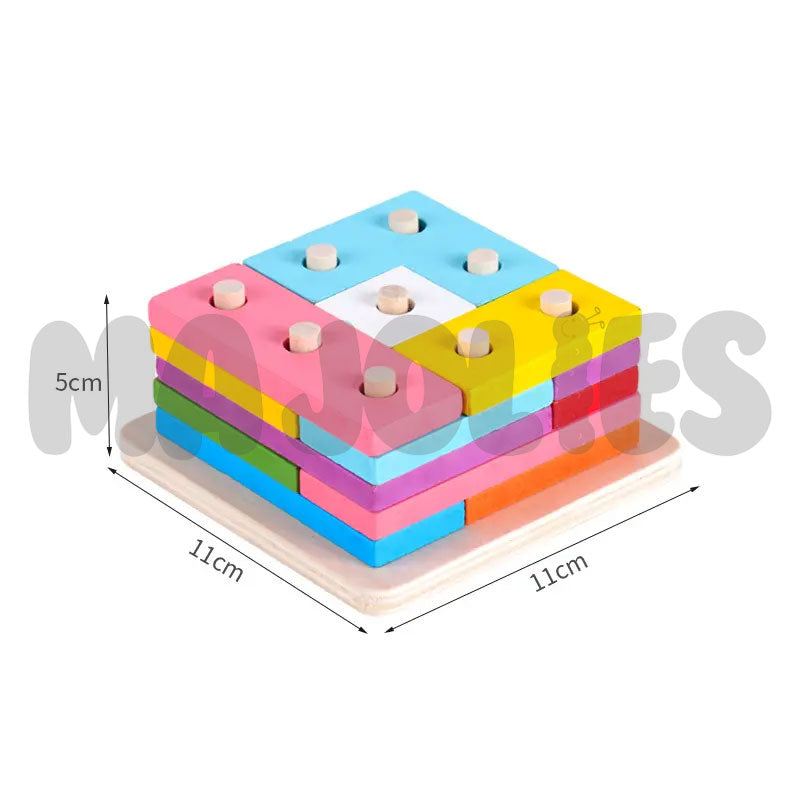 Brainy Blocks - Sorting & Stacking Puzzle