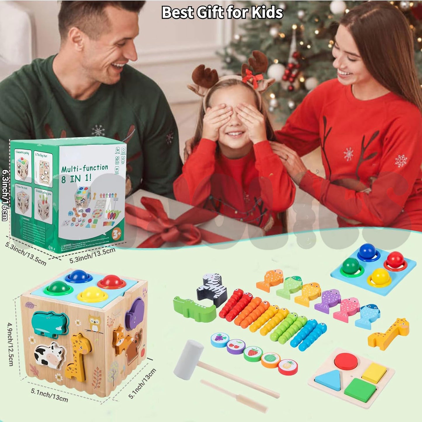 8 in 1 Activity Cube