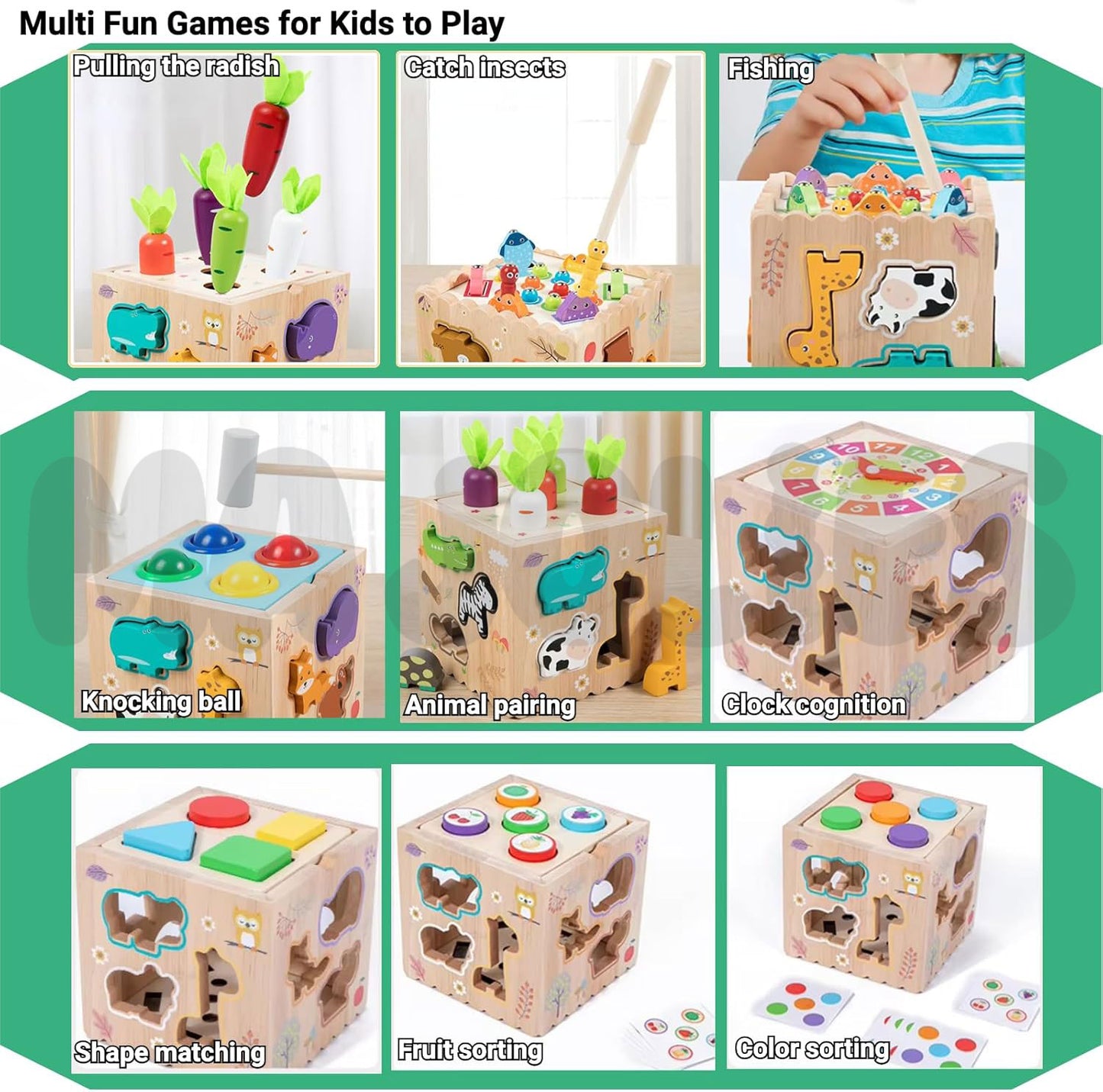 8 in 1 Activity Cube