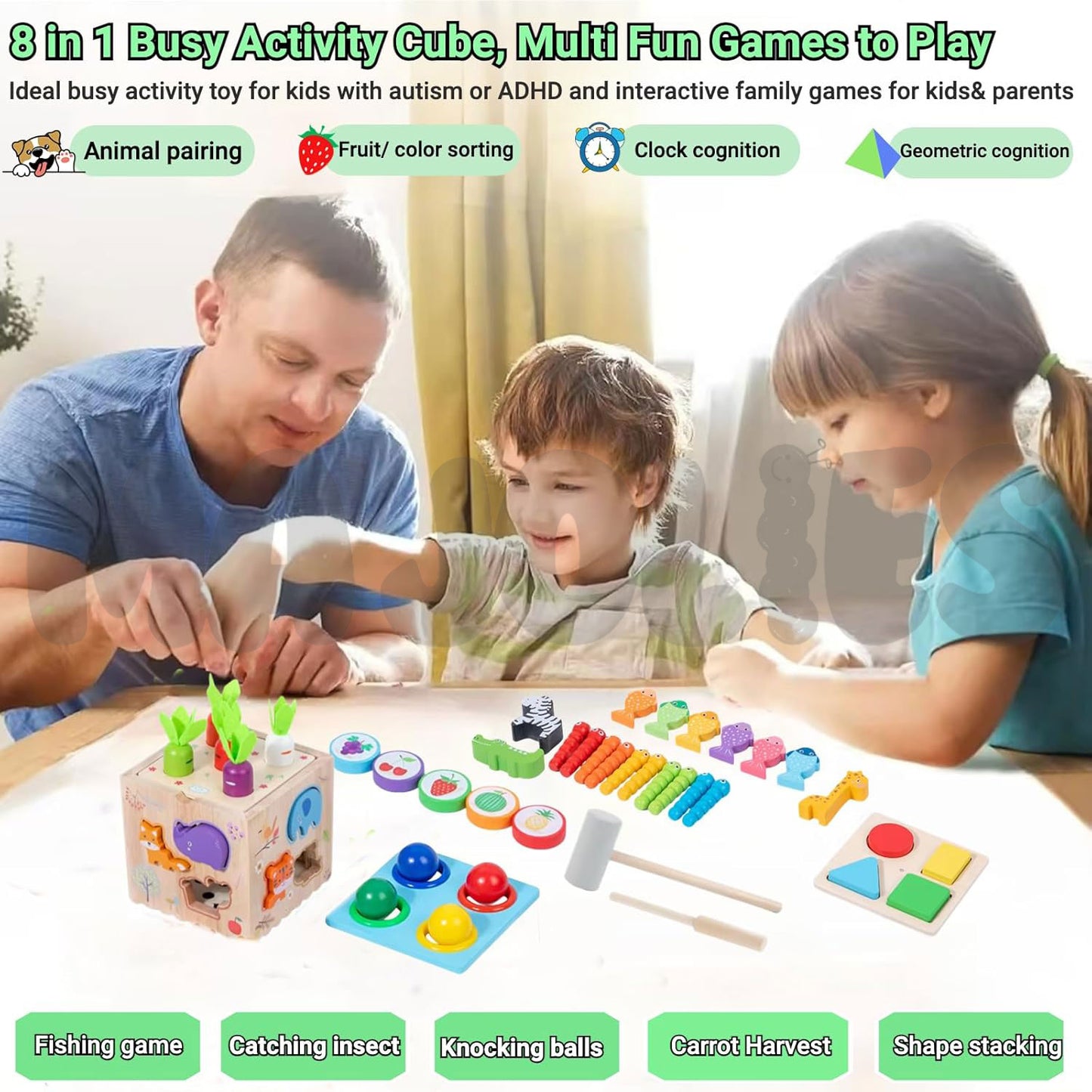 8 in 1 Activity Cube