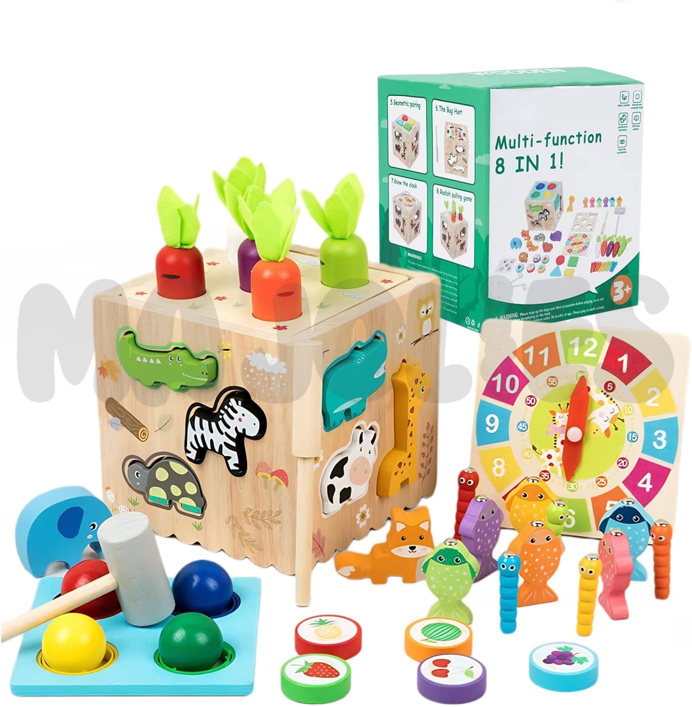 8 in 1 Activity Cube