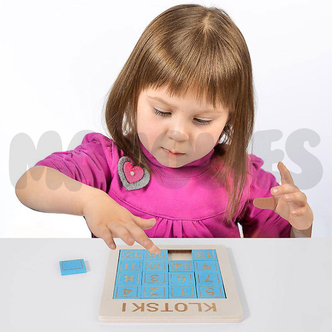 Klotski Number Sliding Puzzle