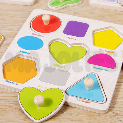 Shapes Knob Board