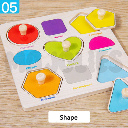 Shapes Knob Board