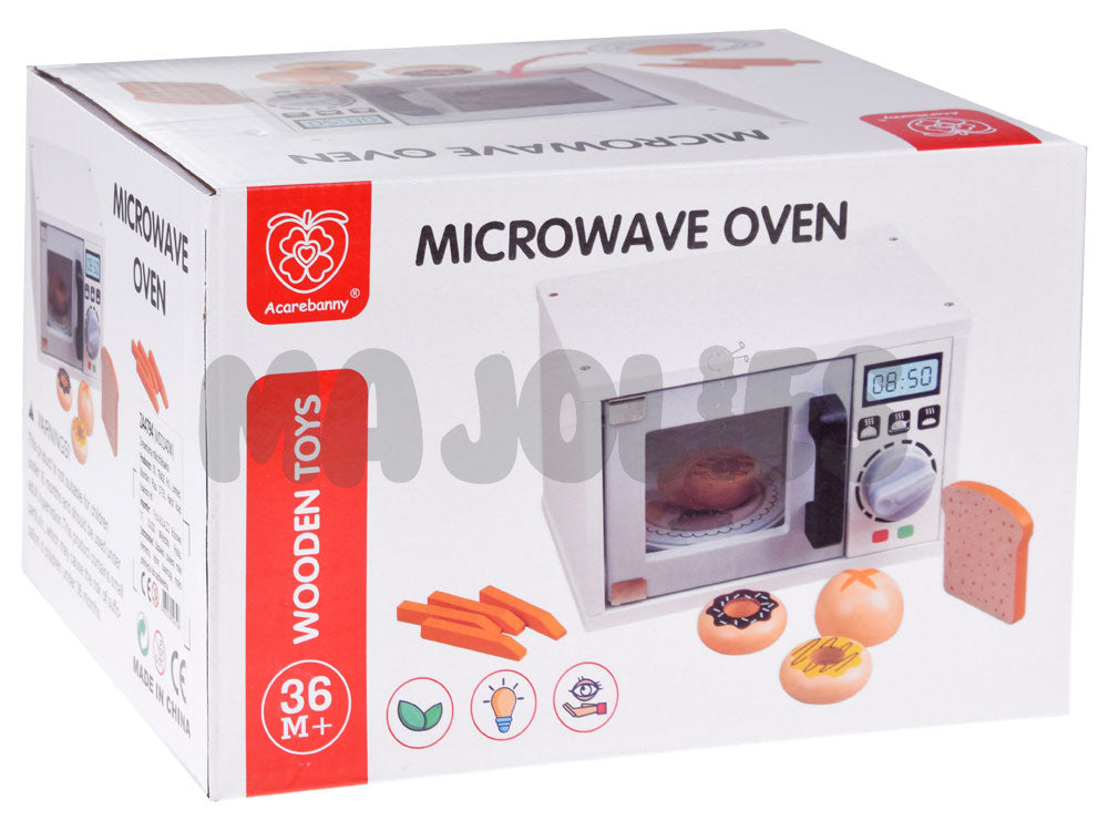 Microwave Pretend Play Set