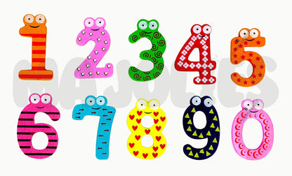 Magnetic Funky Animal Numbers