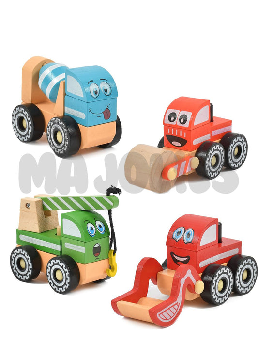 Construction Truck Push Toy