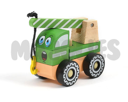 Construction Truck Push Toy