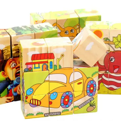 Cube Puzzle 9pcs