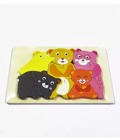 Animal Family Jigsaw Puzzle (Assorted Designs)