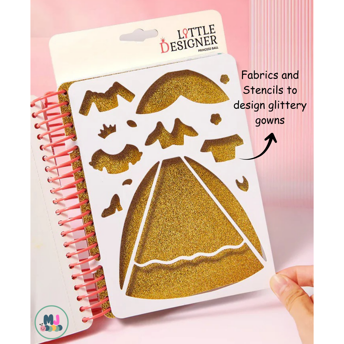 Little Designer - Princess Ball | Fashion Design with Fabrics, Accessory stickers, colors