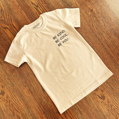 Kids T-Shirt - BE KIND (100% Organic Cotton)