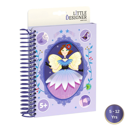 Little Designer - Magic Club | Fashion Design with Fabrics, Accessory stickers, colors