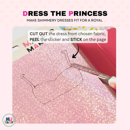 Princess Ball - Makeup & Dressup Craft Activity Book for kids