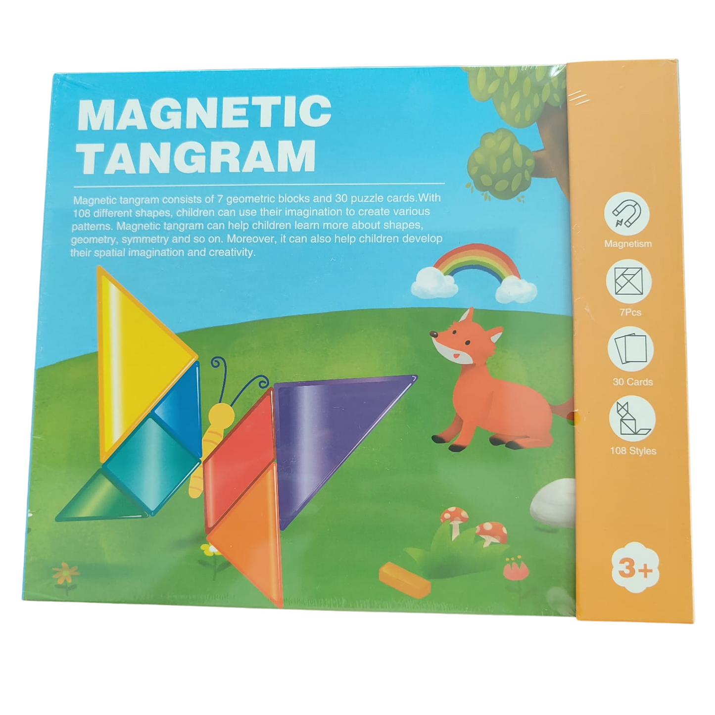 Magnetic Tangram Book