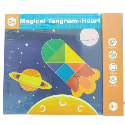 Magnetic Tangram Book