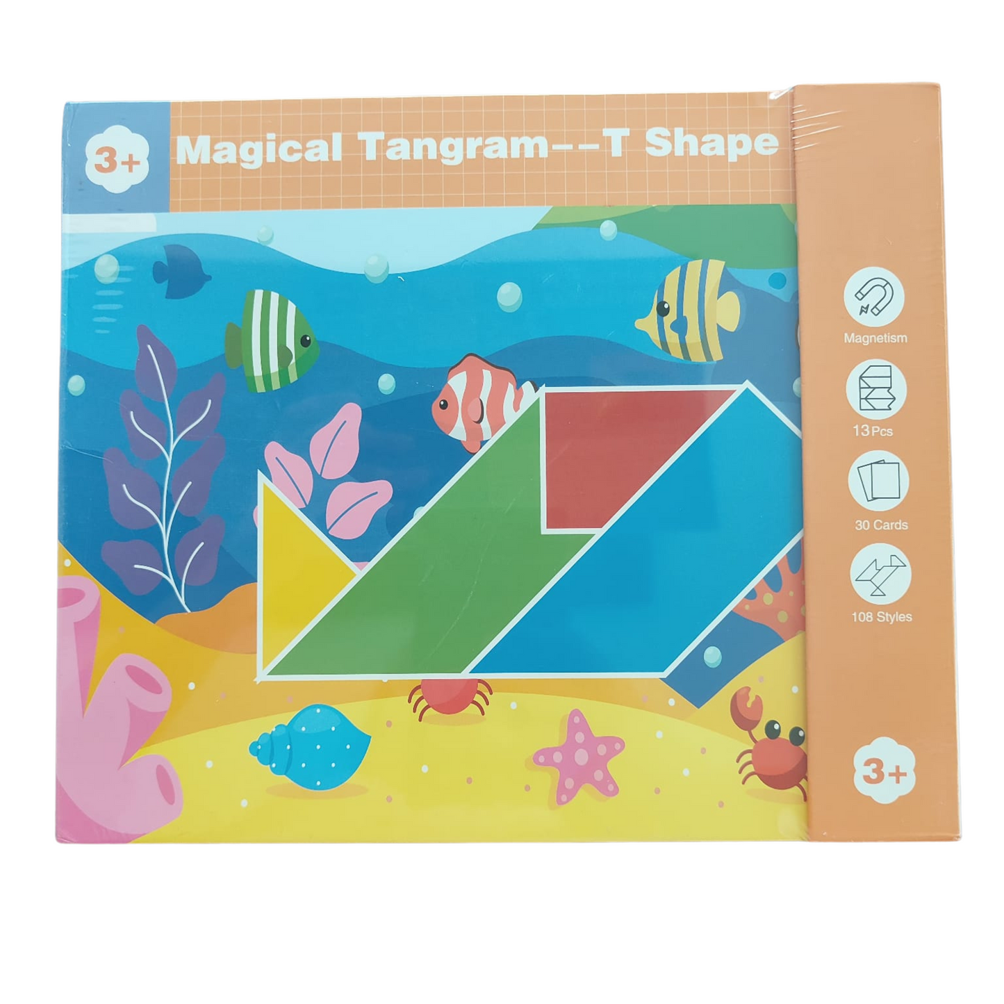 Magnetic Tangram Book