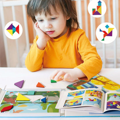 Magnetic Tangram Book