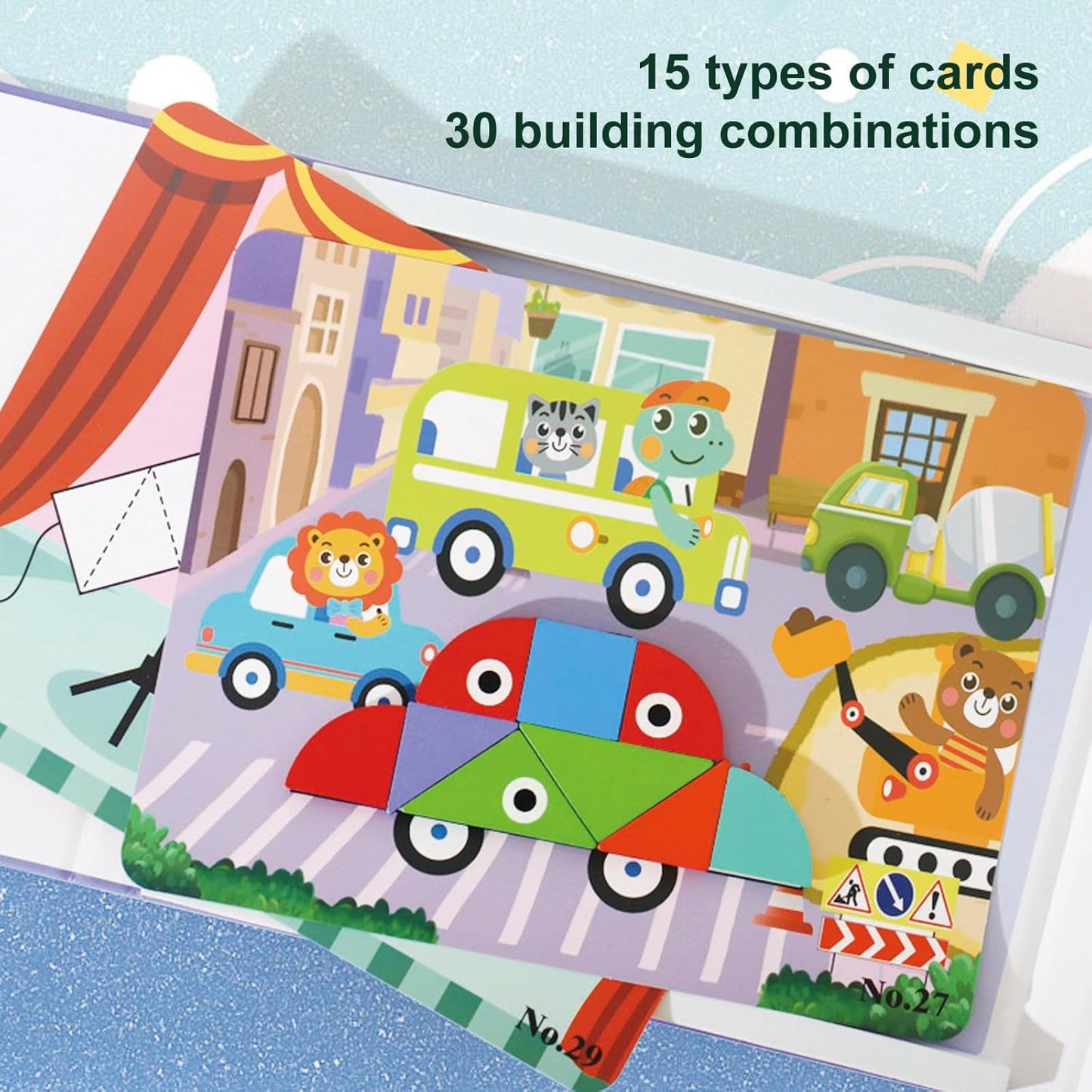 Magnetic Tangram Book