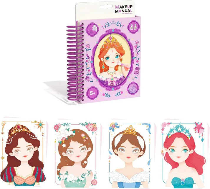 Princess Ball - Makeup & Dressup Craft Activity Book for kids