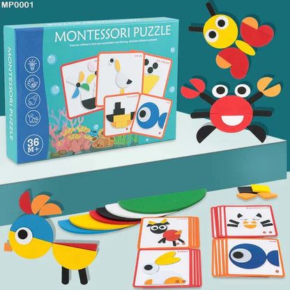 Montessori Geometric Puzzle