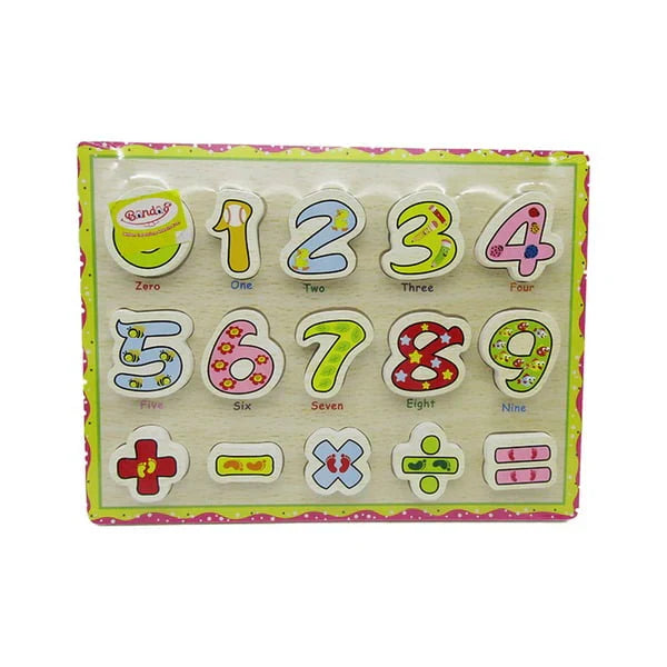 Number/Animal/Aquatic/Fruits Peg Puzzle Board