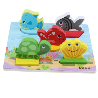 Peg Puzzle Ocean/Forest