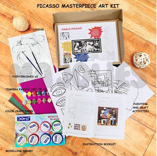 ASSORTED CANVAS Masterpiece Art Kit