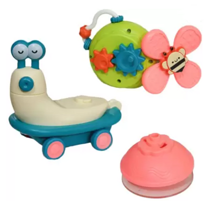 5-in-1 Multisensory Snail Spinner Toy