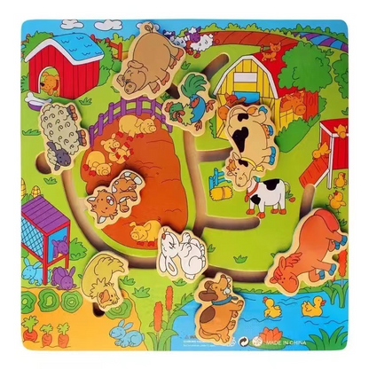 Peg Animal Farm/Transport/Number Maze