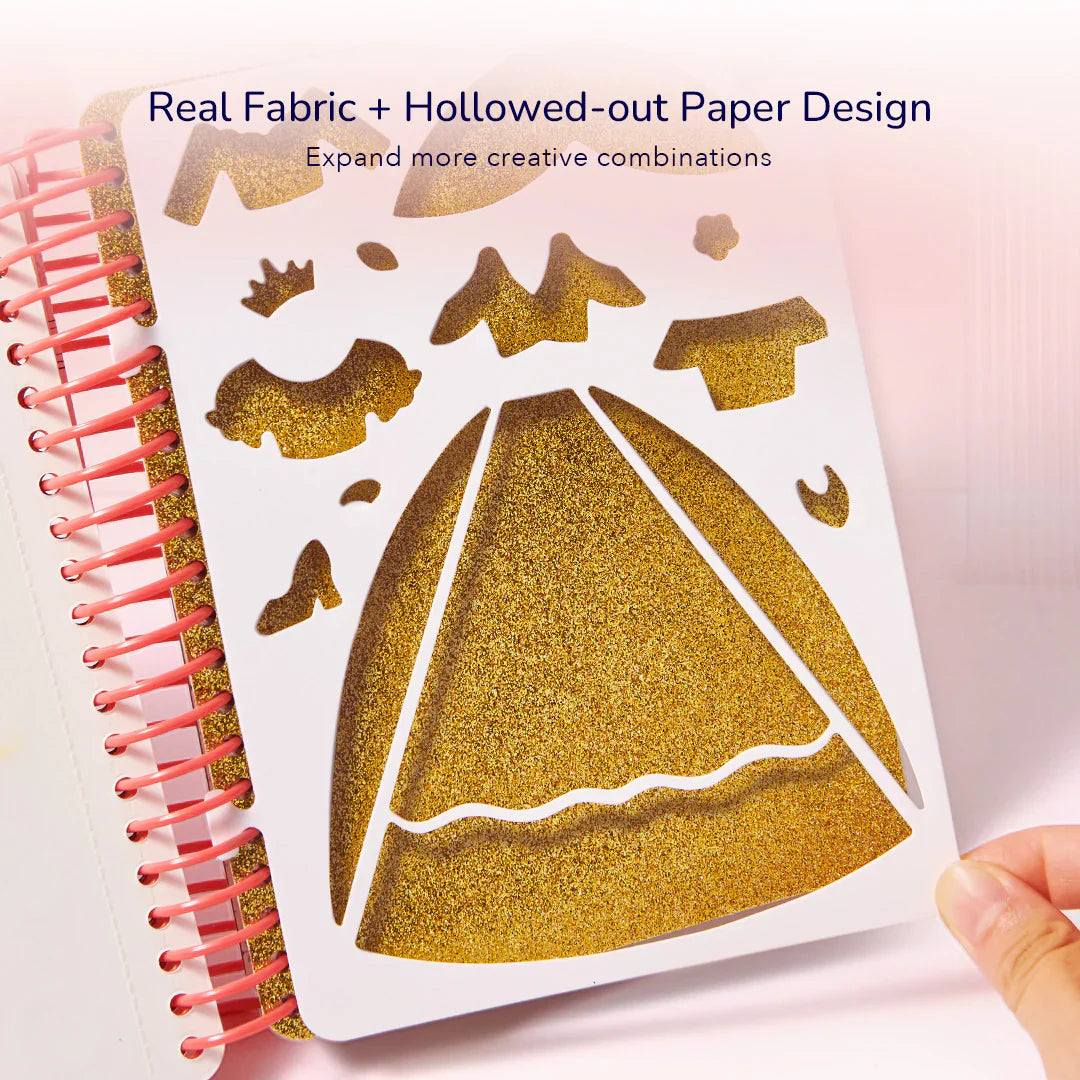 MiDeer Little Designer - Sweet Tea Party | Fashion Design & Watercolor Activity Book for Kids