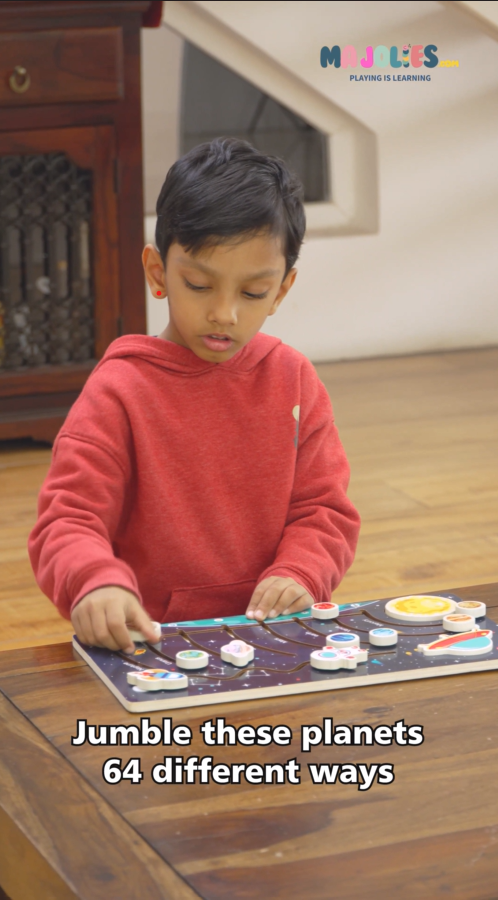 MaJolies Solar System Maze Puzzle