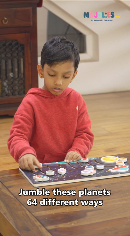 MaJolies Solar System Maze Puzzle