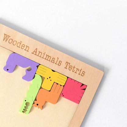 Wooden Animal Tetris